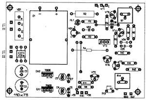Плата, вид сверху