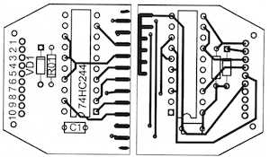 Плата программатора AVR