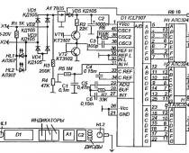 Цифровой вольтметр автоэлектрика