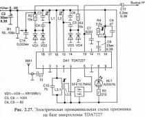 Приемник на микросхеме TDA7227 своими руками