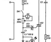 Схема регулятора мощности на симисторе Регулятор мощности для бытовой техники