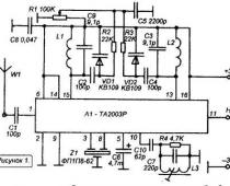 Простой УКВ-ЧМ приемник на  ТА2003Р