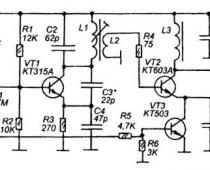 Радиотракт системы радиоуправления или сигнализации